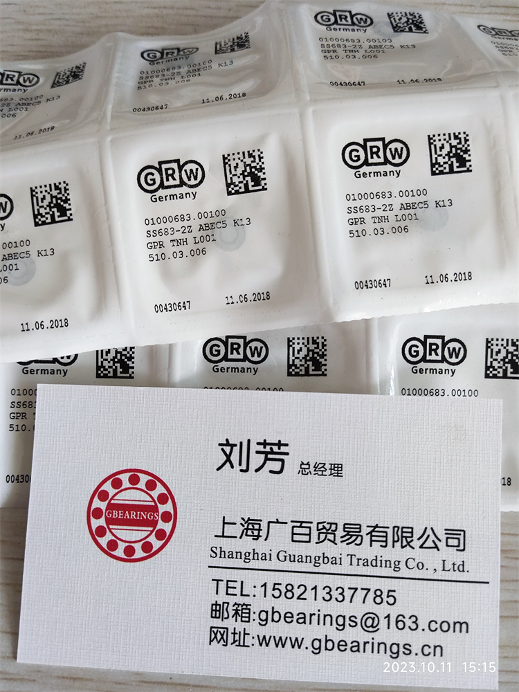 德國GRW軸承,SS684-2Z P5 C10/15 GPR J L027流量計軸承